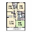 ガーデンシティ大町の間取図