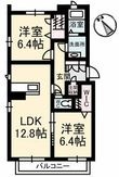 写真：グランベレオハピネスB棟3階の間取図