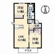 虹A棟の間取図