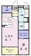フェイバーメゾンの間取図