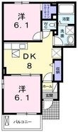 シャルマンメゾンの間取図