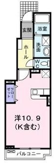 ラフレシールの間取図