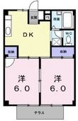 サンシャインせとAの間取図