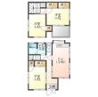 延明住宅の間取図