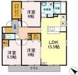 モアレフィナード A棟の間取図
