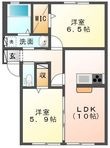 エルメゾンローズの間取図