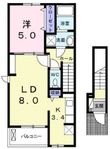 コルージャの間取図
