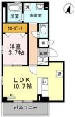 マイローズ松浜の間取図