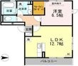 D-roomプエルトの間取図