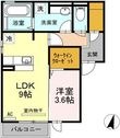 レジデンスⅡの間取図