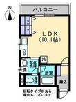 メゾン・ド・キャトルⅡの間取図