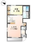 ドゥ・ミルピエールの間取図