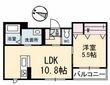 グランベレオ今津Ⅱの間取図