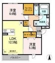 グッディⅡの間取図