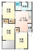 コーポ坂本の間取図