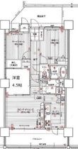 フローレンス福山ローズタワーの間取図