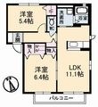 ヴィレッジ中陣B棟の間取図
