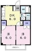 ニューシティハピネスB棟の間取図