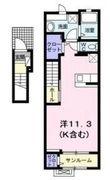 ガーデンヒルズAの間取図