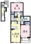 エクイティⅡの間取図