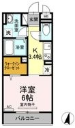 KS-D-room春日の間取図