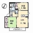 コーポ十六番浜 5の間取図