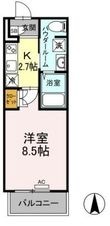 ラ・ヴィ・アン・ローズ南本庄の間取図