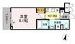 オリヴィエ宝町の間取図