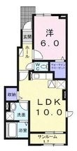 デーアBの間取図