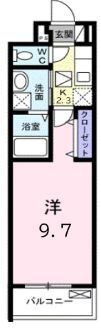 ベルセゾンの間取図