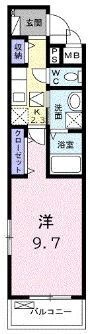 ベルセゾンの間取図