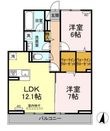 D-residence西町の間取図