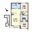 エクラージュ多治米の間取図