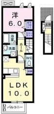 グランソレイユHM Ⅰの間取図