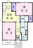 ガーデンハウスBの間取図