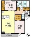 D-residence・K沖野上の間取図