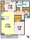D-residence・K沖野上の間取図