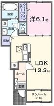 ラメールブルーの間取図