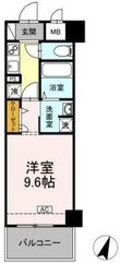 セレーノ福山駅前の間取図