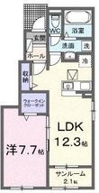 ポルタ カンポの間取図