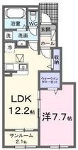 ポルタ カンポの間取図