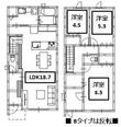 グランメゾンクレスト三吉Ⅰの間取図