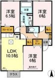 グリーンハイムＡの間取図