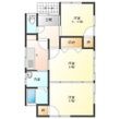 南陽市若狭郷屋の間取図