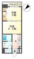 長崎市西山2丁目の間取図