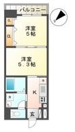 長崎市西山2丁目の間取図