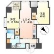 長崎市筑後町の間取図