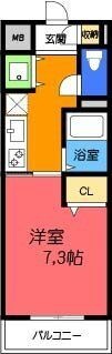 高槻市富田町1丁目の間取図