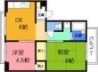 高槻市氷室町2丁目の間取図