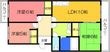 高槻市芝生町3丁目の間取図